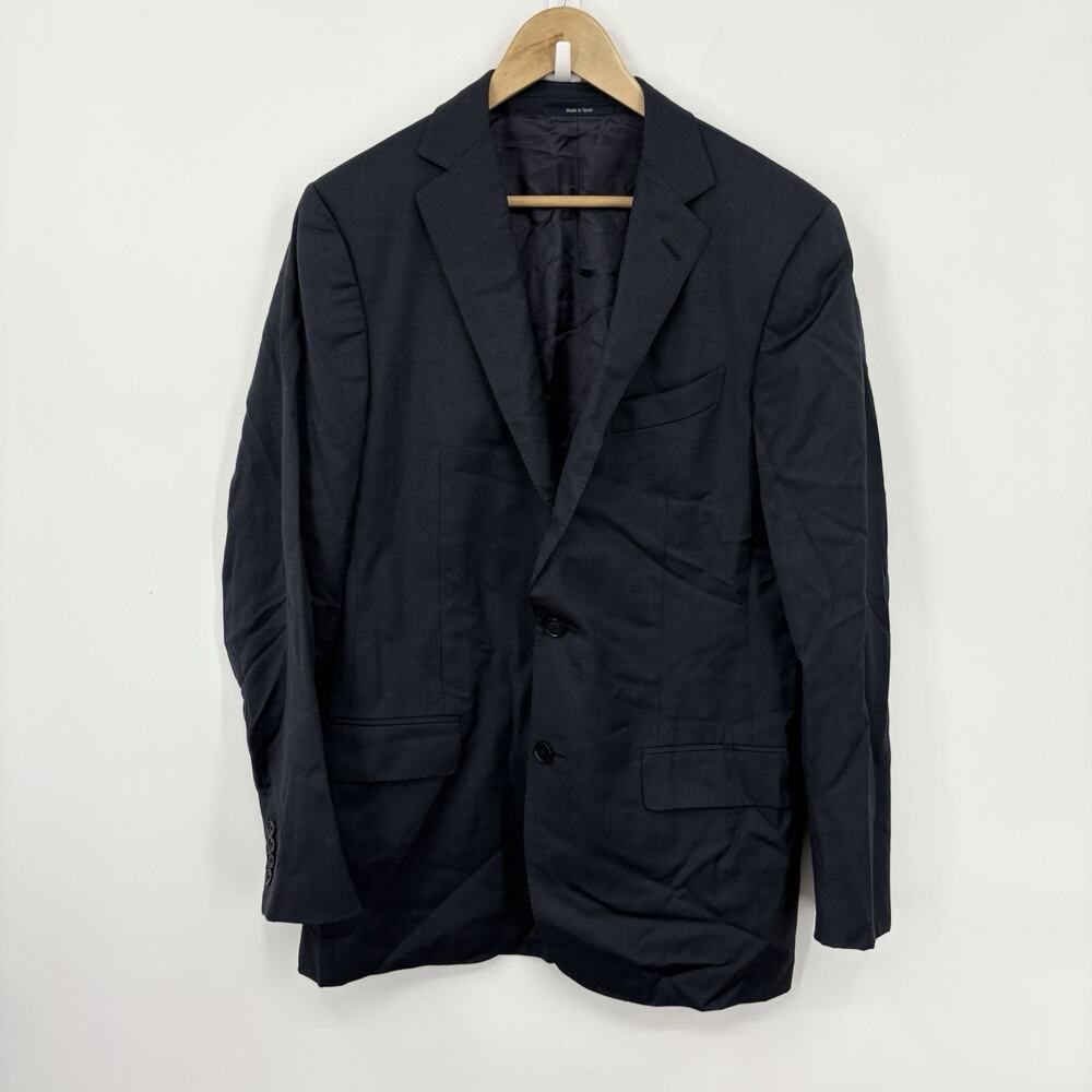 Ermenegildo Zegna Mila Sport Coat Mens 50R All Season Twill Wool Jacket Blazer
